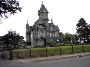 One of the many unique mansions of Eureka.